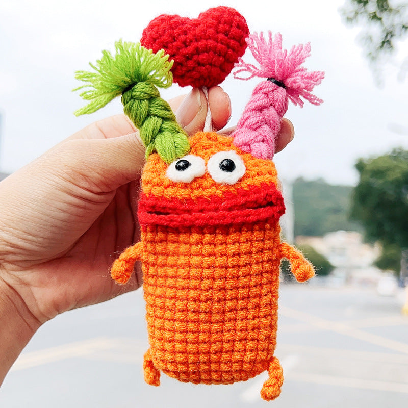 Handmade Cartoon Key Organizer Pouch