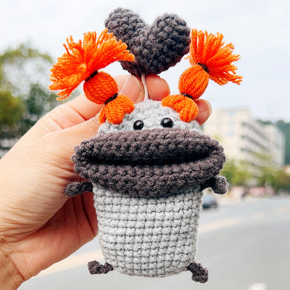 Handmade Cartoon Key Organizer Pouch