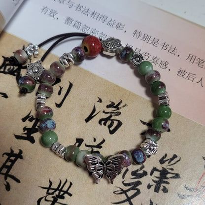 Handmade Ceramic Beads String
