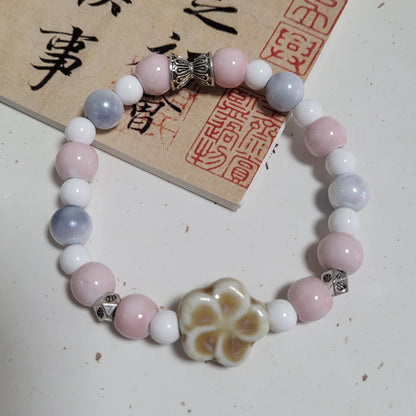 Handmade Ceramic Beads String