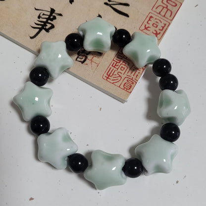 Handmade Ceramic Beads String