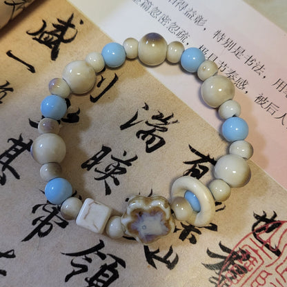 Handmade Ceramic Beads String