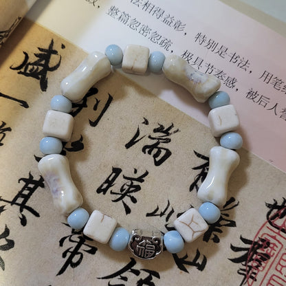 Handmade Ceramic Beads String