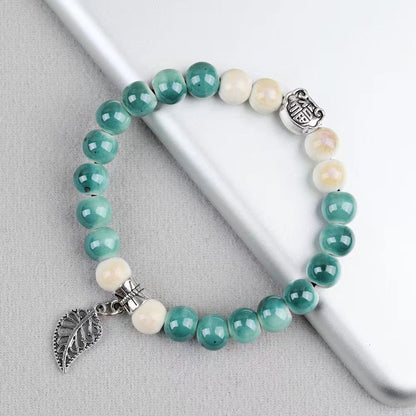 Handmade Ceramic Beads String