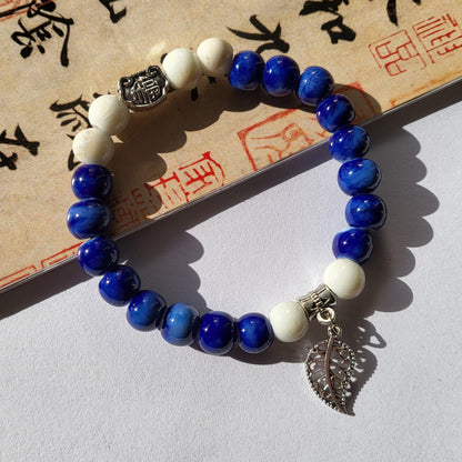 Handmade Ceramic Beads String