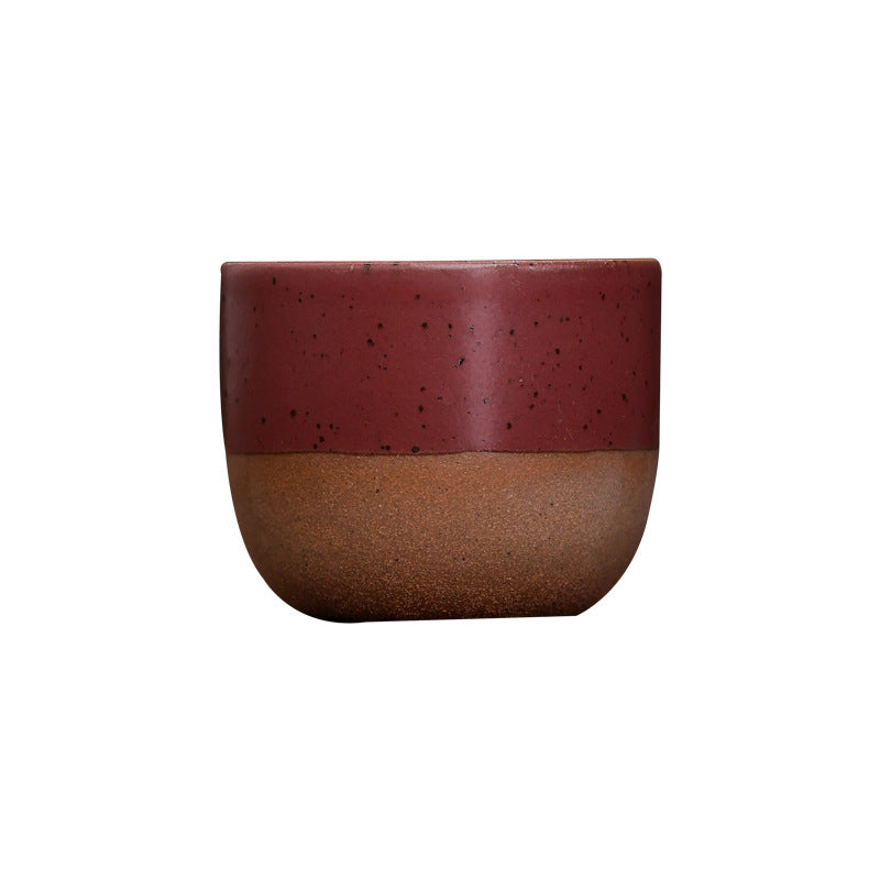 Handmade ceramic coffee cup