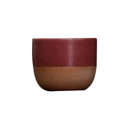 Handmade ceramic coffee cup