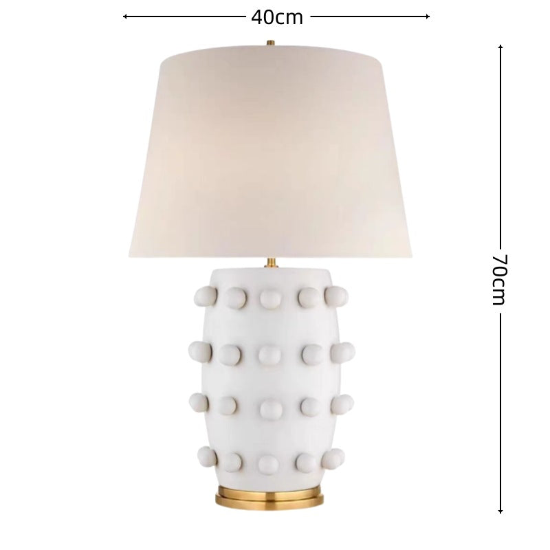 Handmade Ceramic Pottery Table Lamp Japanese Style
