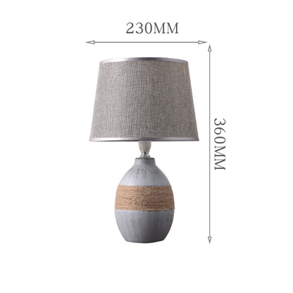 Handmade Ceramic Vintage Table Lamp
