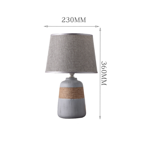Handmade Ceramic Vintage Table Lamp