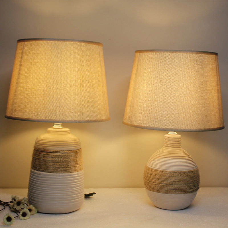 Handmade Ceramic Vintage Table Lamp