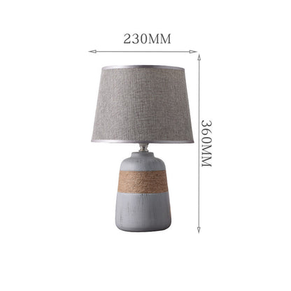 Handmade Ceramic Vintage Table Lamp