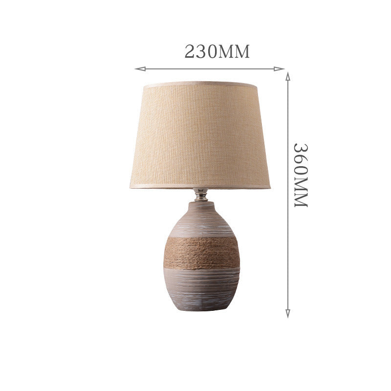 Handmade Ceramic Vintage Table Lamp