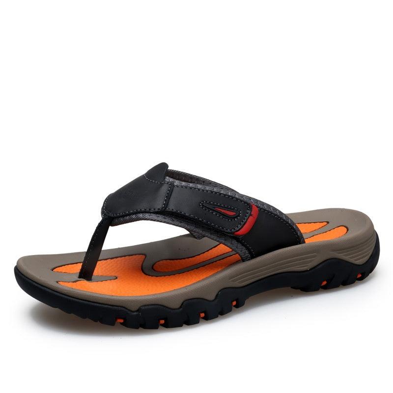 Handmade Cowhide Leather Flip Flop Sandals