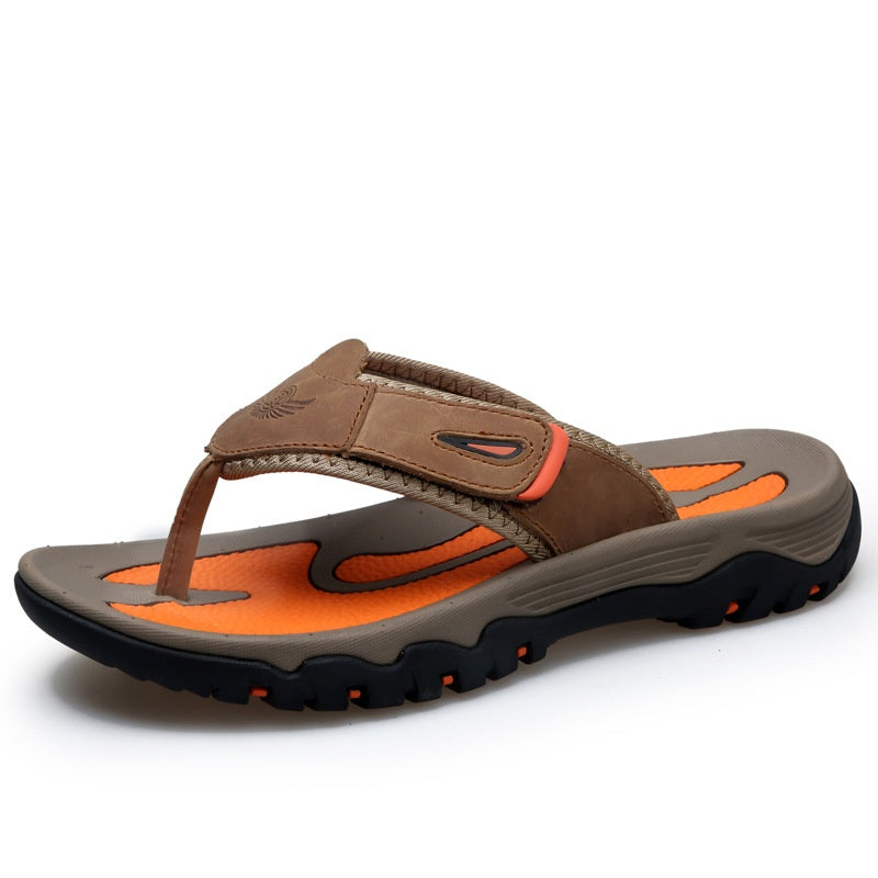 Handmade Cowhide Leather Flip Flop Sandals