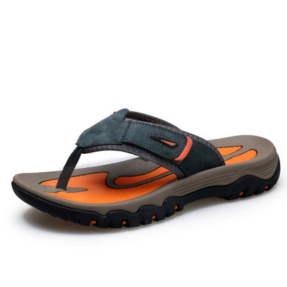 Handmade Cowhide Leather Flip Flop Sandals