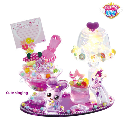 Handmade cream cup toy