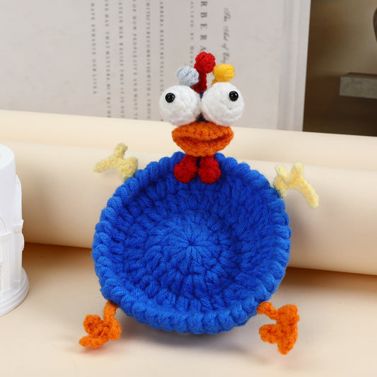 Handmade Crochet Animal Coasters