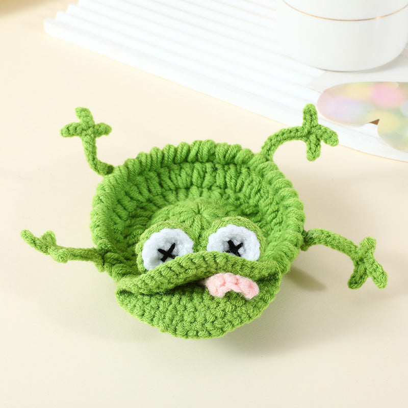 Handmade Crochet Animal Coasters