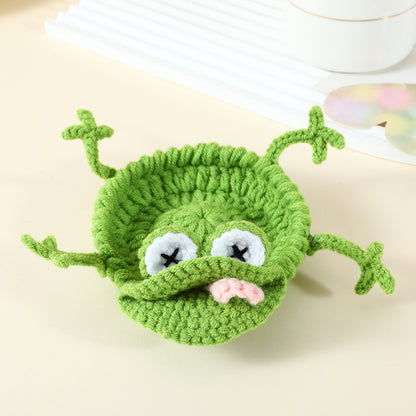 Handmade Crochet Animal Coasters