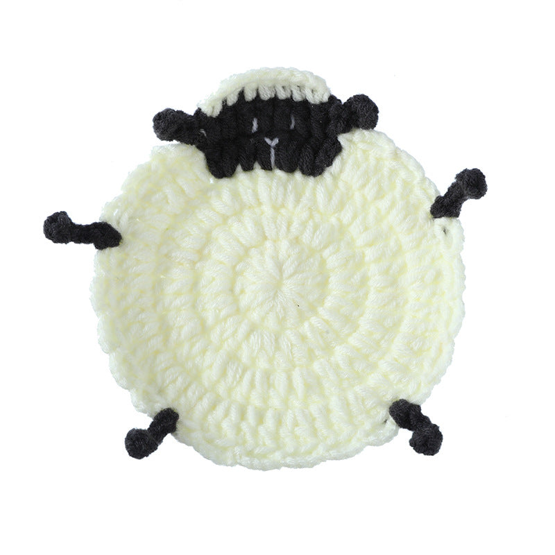 Handmade Crochet Animal Coasters