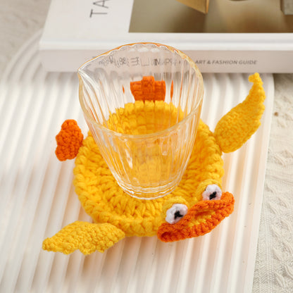 Handmade Crochet Animal Coasters