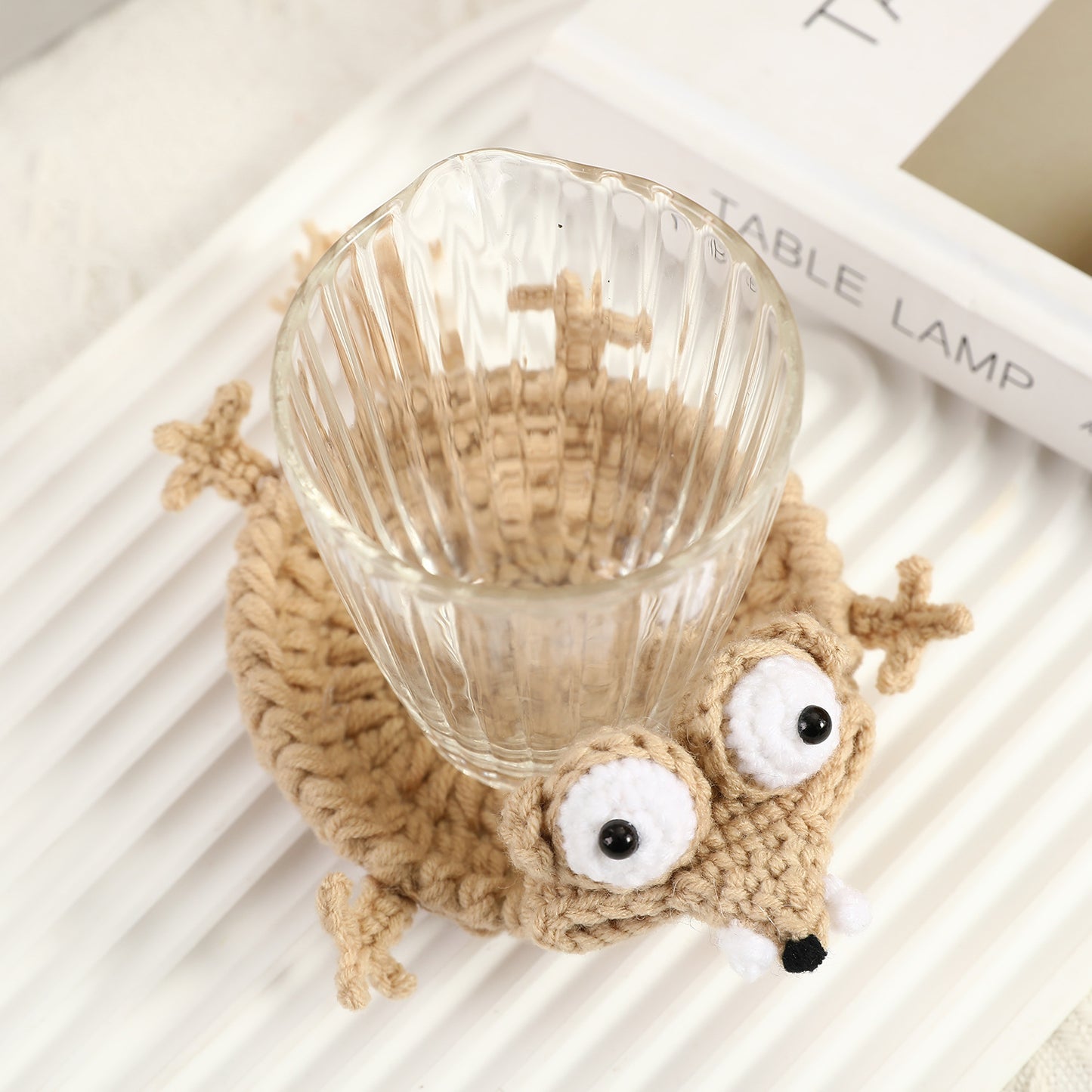 Handmade Crochet Animal Coasters