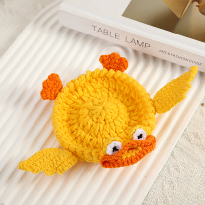 Handmade Crochet Animal Coasters