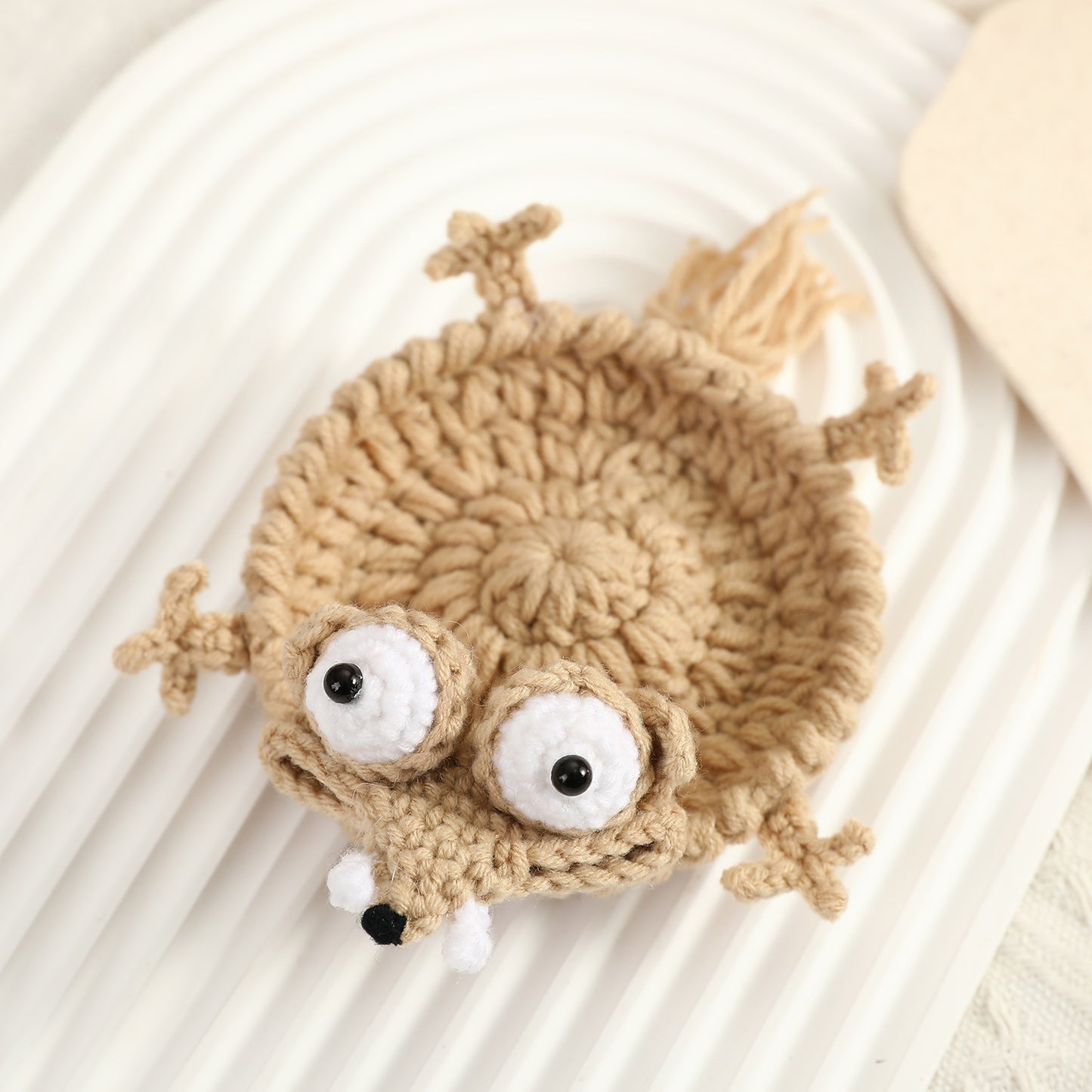 Handmade Crochet Animal Coasters