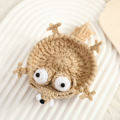 Handmade Crochet Animal Coasters