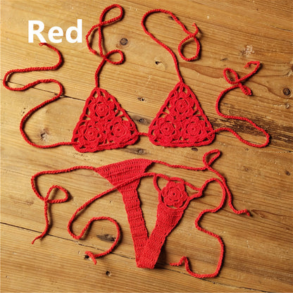 Handmade crochet bikini set