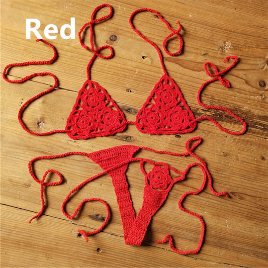 Handmade crochet bikini set