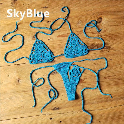 Handmade crochet bikini set