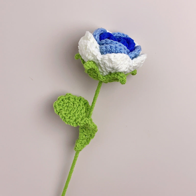 Handmade Crochet Cotton Rose Bouquet