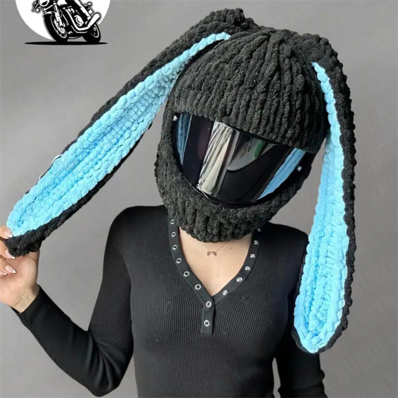 Handmade Crochet Motorcycle Helmet Cover