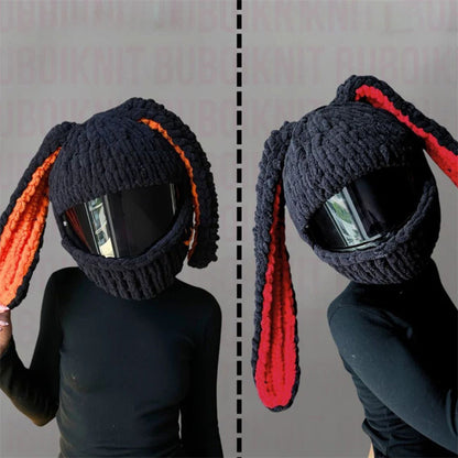 Handmade Crochet Motorcycle Helmet Cover