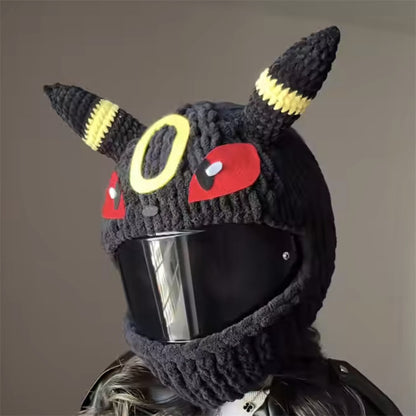 Handmade Crochet Motorcycle Helmet Cover