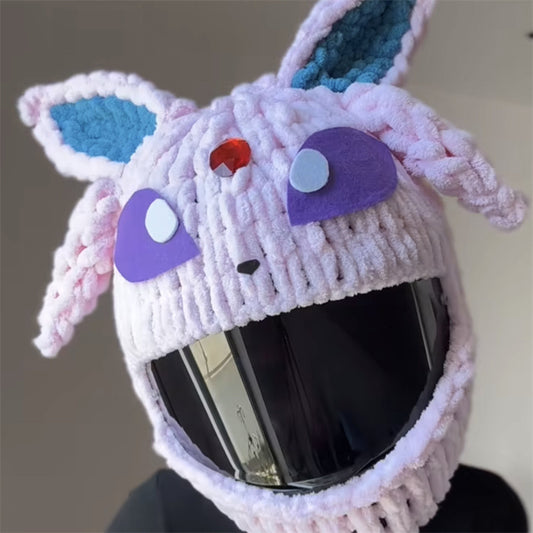 Handmade Crochet Motorcycle Helmet Cover