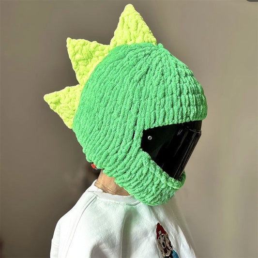 Handmade Crochet Motorcycle Helmet Cover