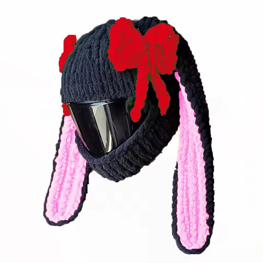 Handmade Crochet Motorcycle Helmet Cover
