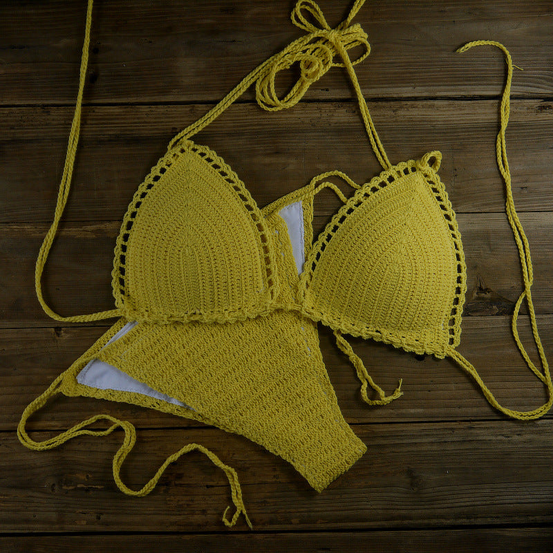 Handmade Crochet Push Up Swimsuit