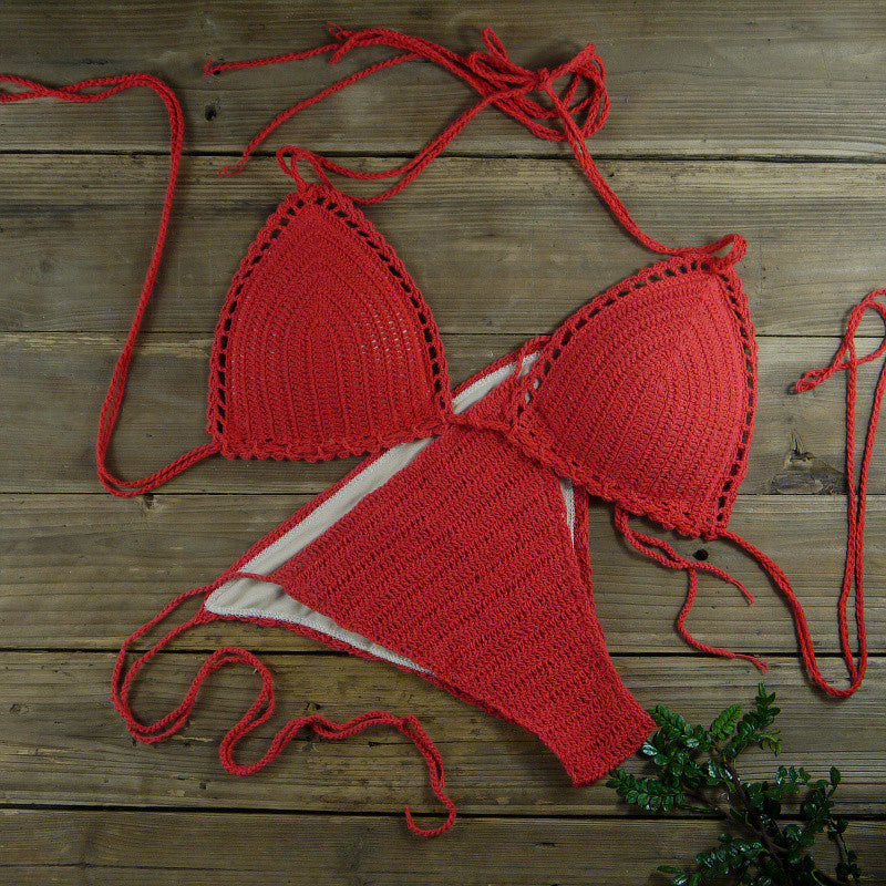Handmade Crochet Push Up Swimsuit