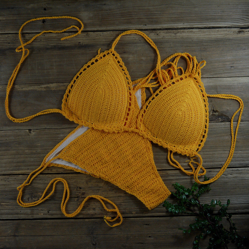 Handmade Crochet Push Up Swimsuit