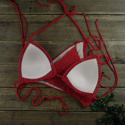 Handmade Crochet Push Up Swimsuit