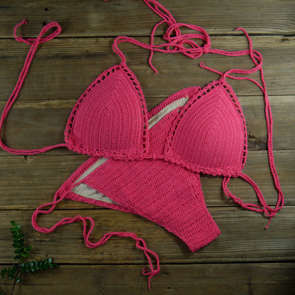 Handmade Crochet Push Up Swimsuit