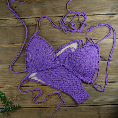 Handmade Crochet Push Up Swimsuit