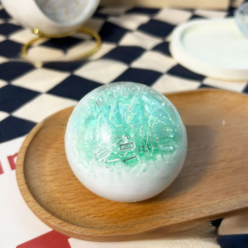 Handmade Crushed Ice Stress Ball