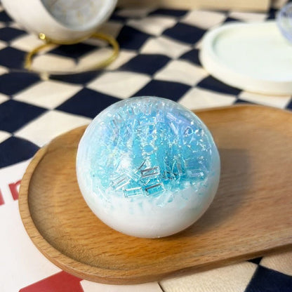 Handmade Crushed Ice Stress Ball
