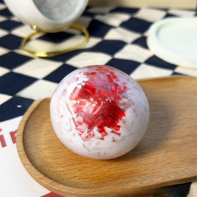 Handmade Crushed Ice Stress Ball