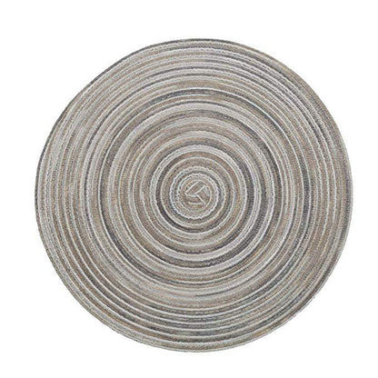 Handmade dinner plate mat